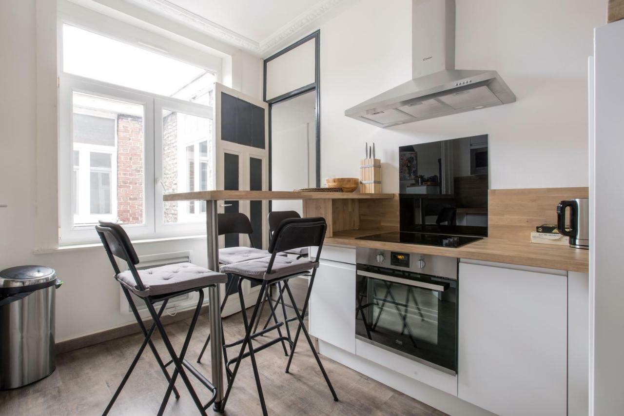 Cosy Appartement Proche Gares Lille Exterior foto